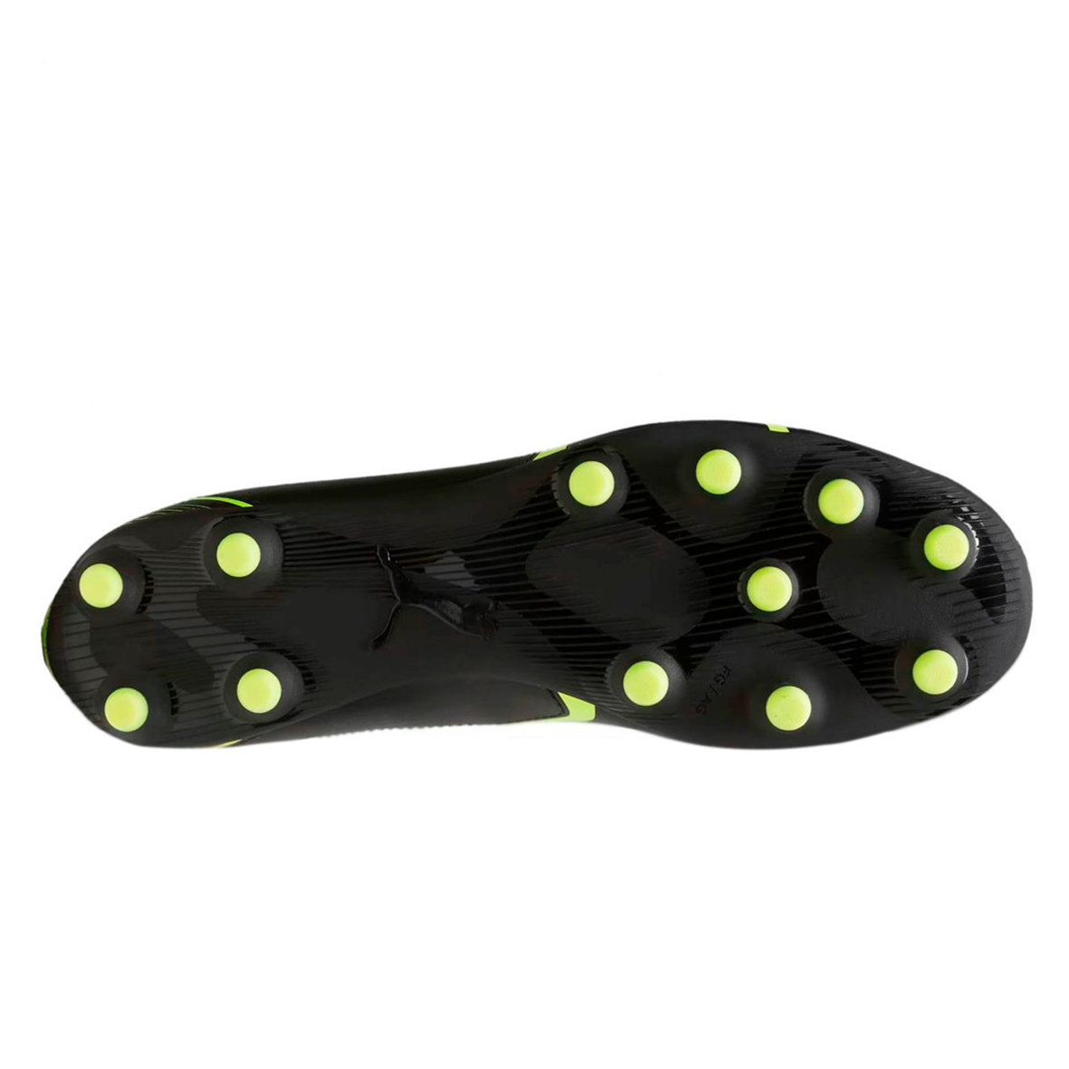 TENIS PUMA VITORIA FG PARA CABALLERO COLOR NEGRO AMARILLO