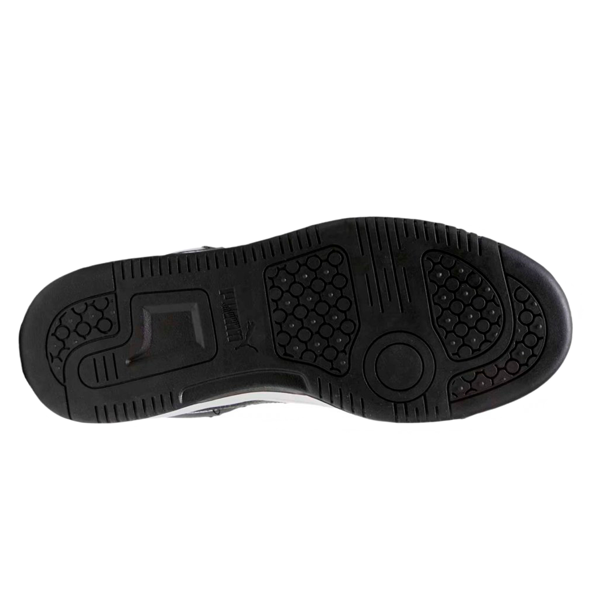 PUMA REBOUND V6 JUVENIL COLOR NEGRO BLANCO