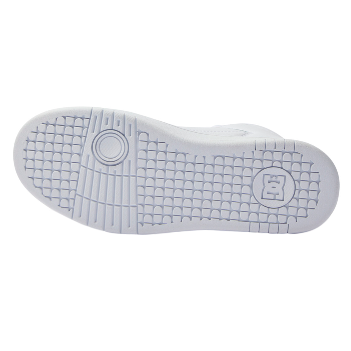 DC SHOES MANTECA 4 HI PARA DAMA COLOR BLANCO PLATA