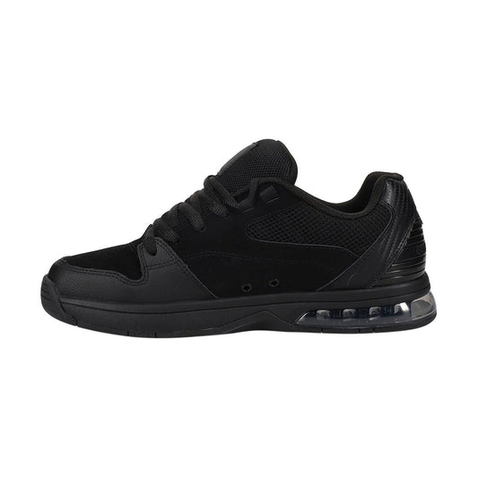 TENIS DC SHOES VERSATILE PARA CABALLERO COLOR NEGRO MONOCROMO