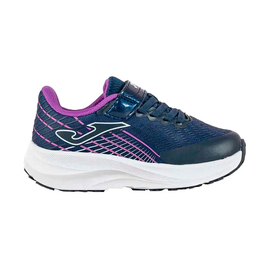 TENIS JOMA SUPER CROSS JR PARA NIÑA COLOR MARINO FIUSHA