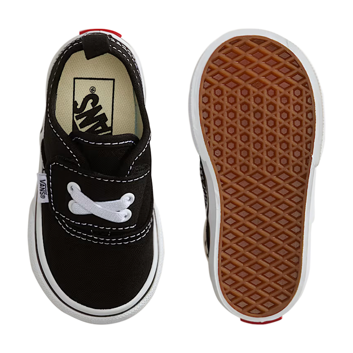 TENIS VANS AUTHENTIC INFANTIL COLOR NEGRO