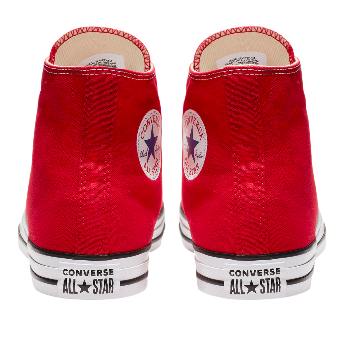 TENIS CONVERSE CHUCK TAYLOR ALL STAR HI UNISEX COLOR ROJO