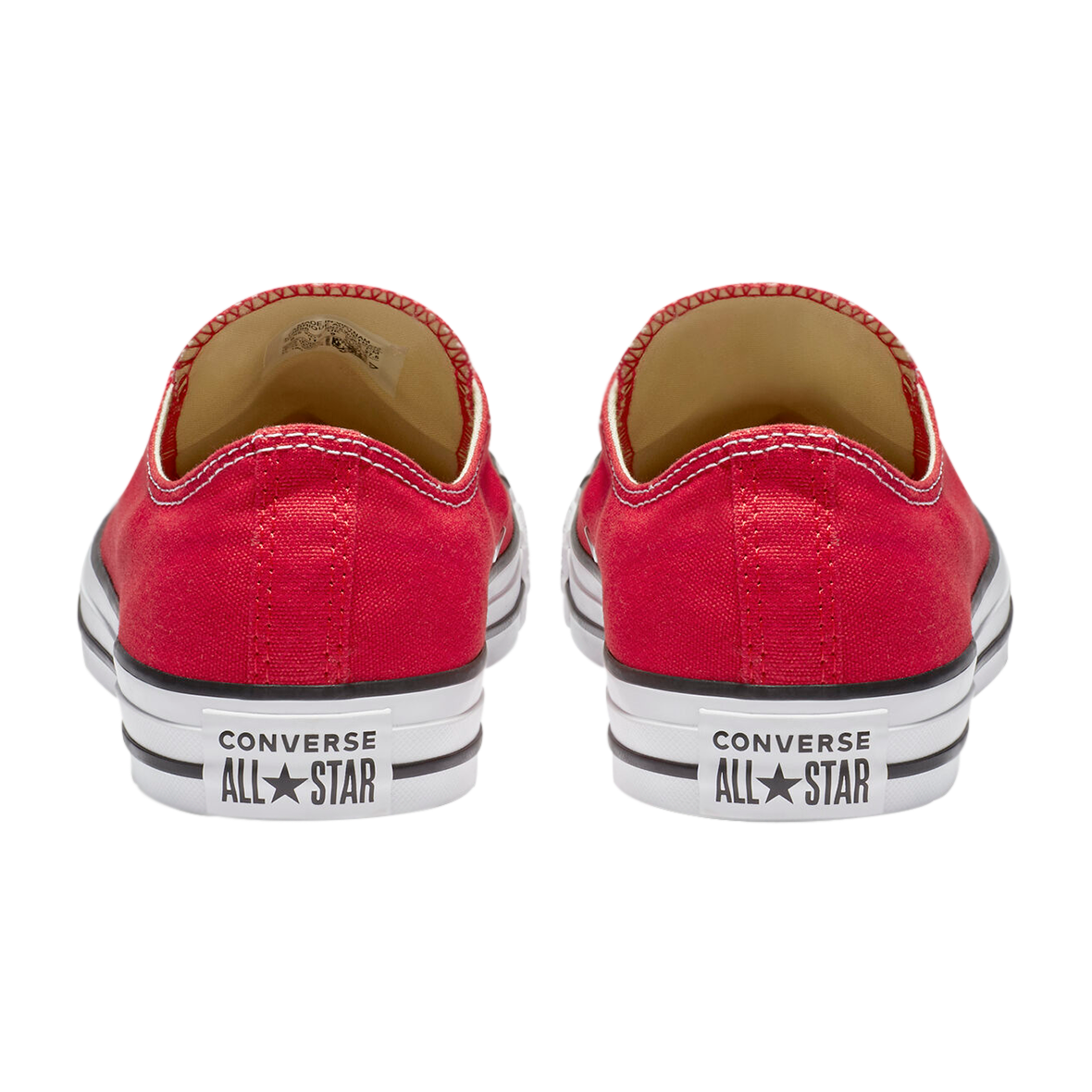 TENIS CONVERSE CHUCK TARYLOR ALL STAR OX UNISEX COLOR ROJO
