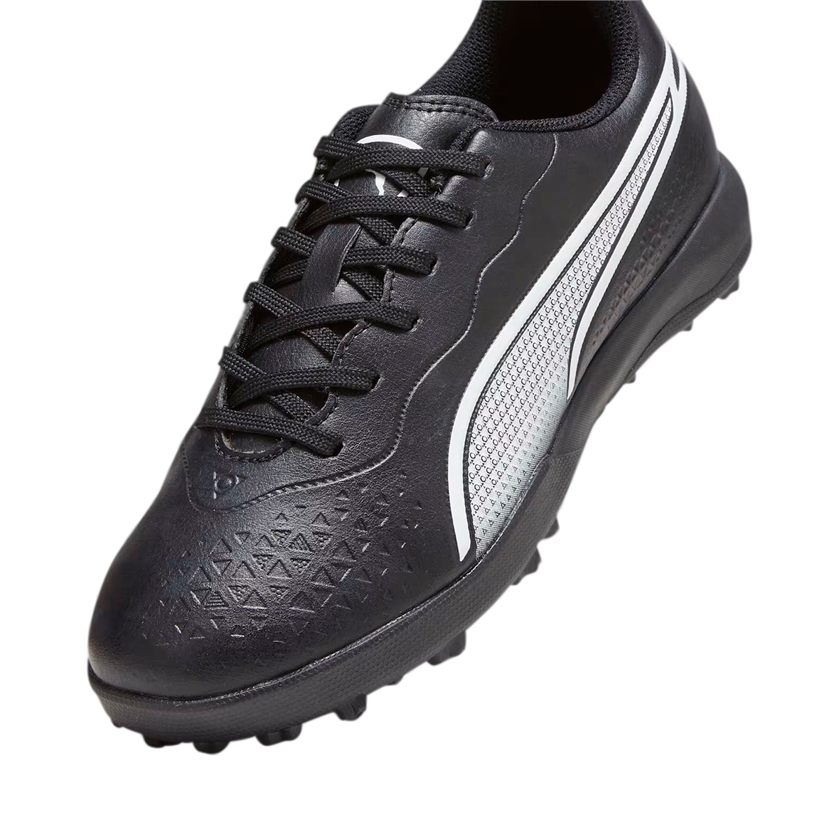 TENIS PUMA KING MATCH JUVENIL COLOR NEGRO BLANCO