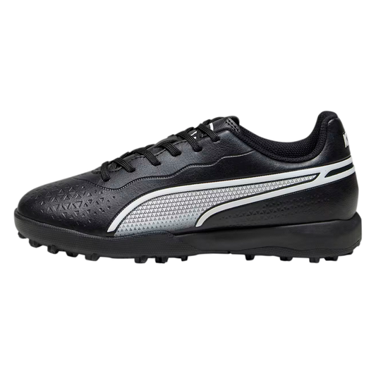 TENIS PUMA KING MATCH JUVENIL COLOR NEGRO BLANCO