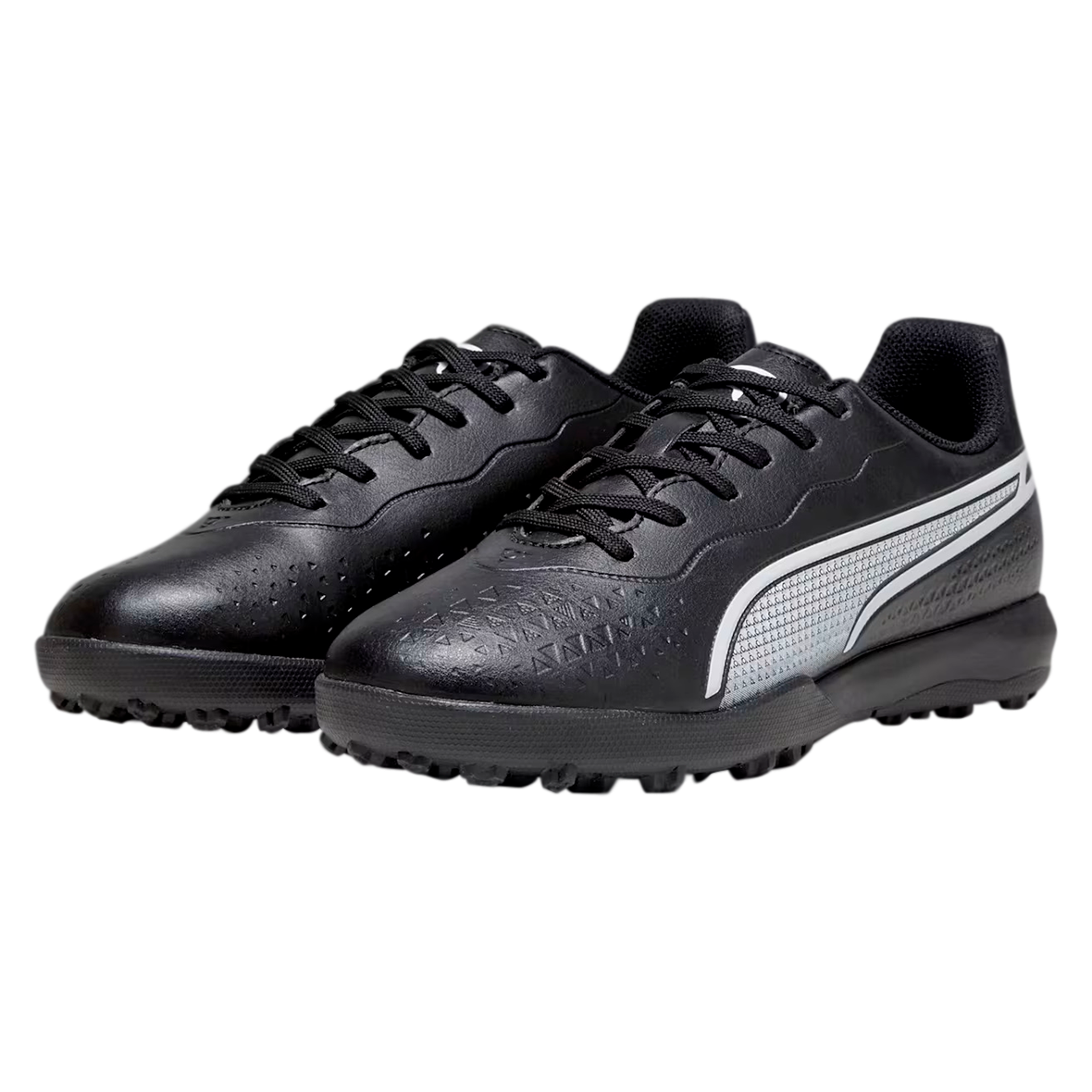 TENIS PUMA KING MATCH JUVENIL COLOR NEGRO BLANCO