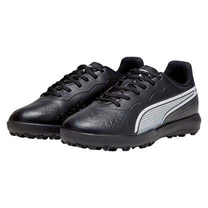 TENIS PUMA KING MATCH JUVENIL COLOR NEGRO BLANCO