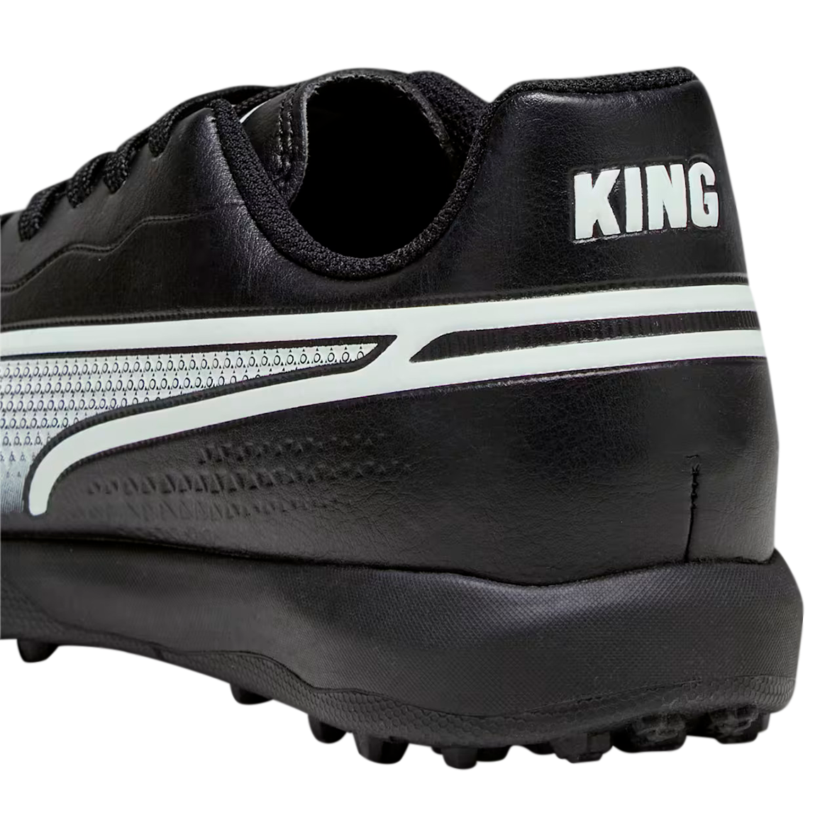 TENIS PUMA KING MATCH JUVENIL COLOR NEGRO BLANCO