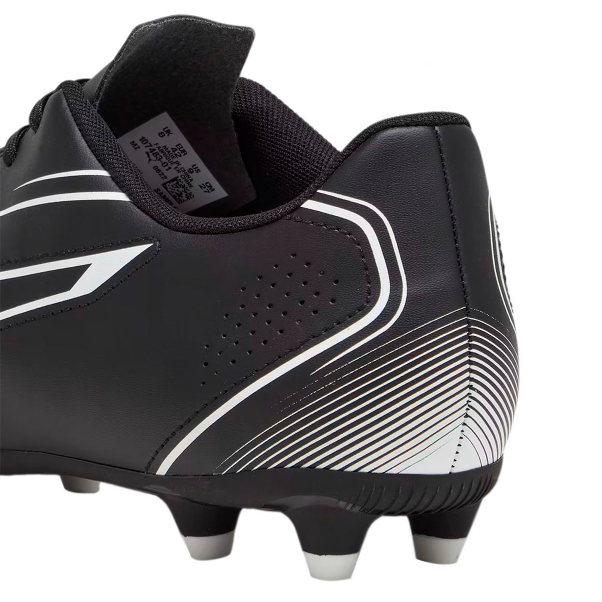 TENIS PUMA VITORIA FG PARA CABALLERO COLOR NEGRO BLANCO