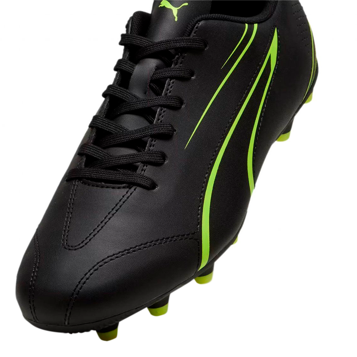 TENIS PUMA VITORIA FG PARA CABALLERO COLOR NEGRO AMARILLO