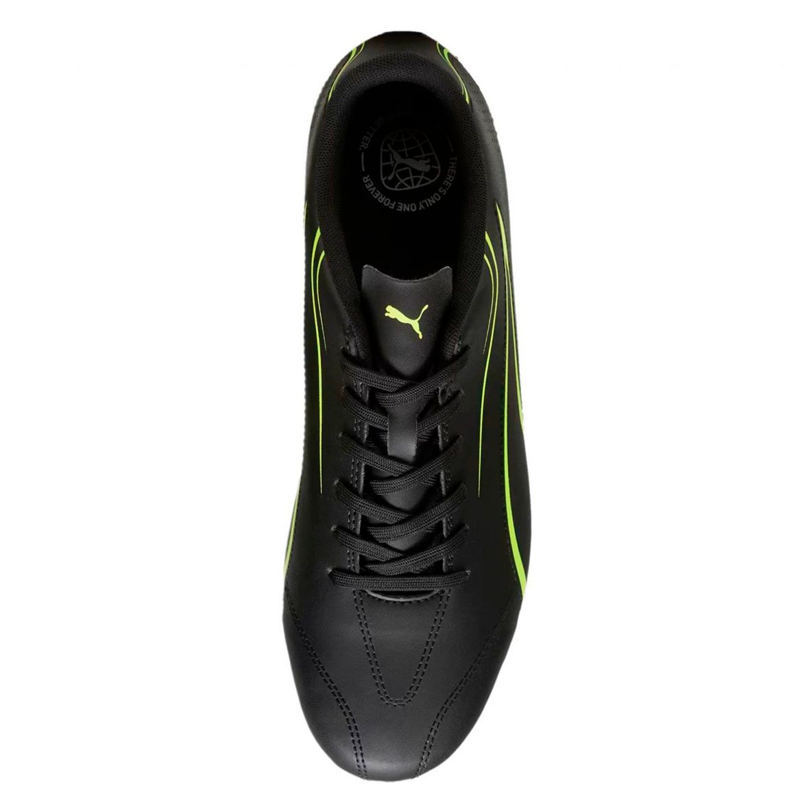 TENIS PUMA VITORIA FG PARA CABALLERO COLOR NEGRO AMARILLO
