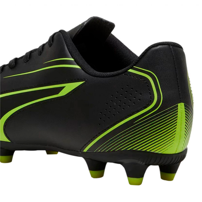 TENIS PUMA VITORIA FG PARA CABALLERO COLOR NEGRO AMARILLO
