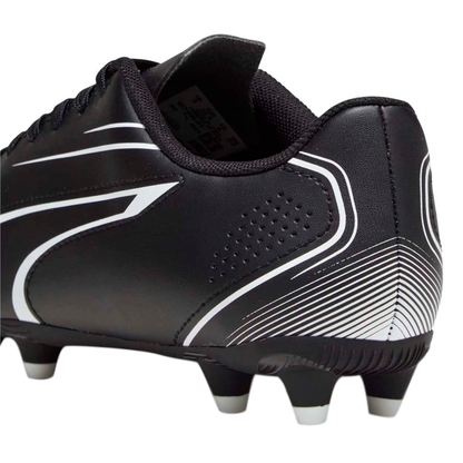PUMA VITORIA FG JUVENIL COLOR NEGRO BLANCO