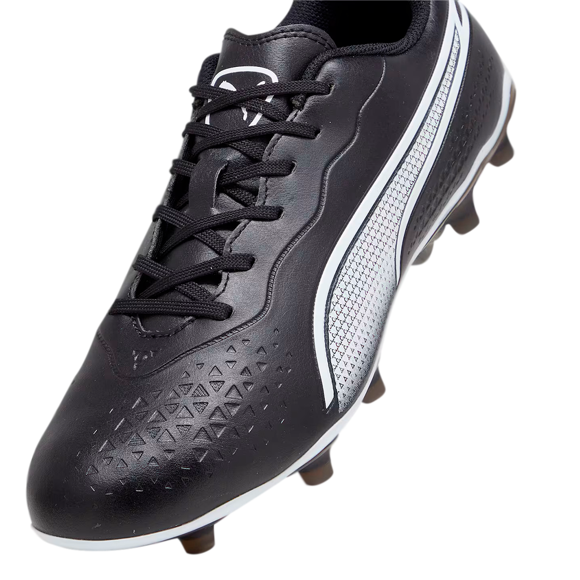 TENIS PUMA KING MATCH FG PARA CABALLERO COLOR NEGRO BLANCO