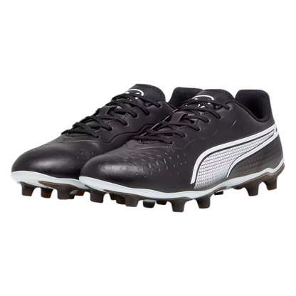 TENIS PUMA KING MATCH FG PARA CABALLERO COLOR NEGRO BLANCO