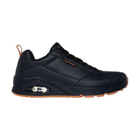 TENIS SKECHERS UNO ALDER PARA CABALLERO COLOR NEGRO