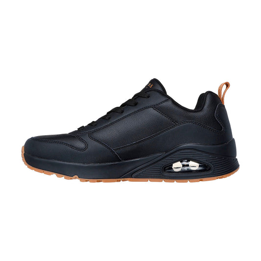 TENIS SKECHERS UNO ALDER PARA CABALLERO COLOR NEGRO