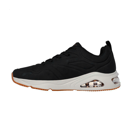 TENIS SKECHERS TRES-AIR UNO PARA CABALLERO COLOR NEGRO