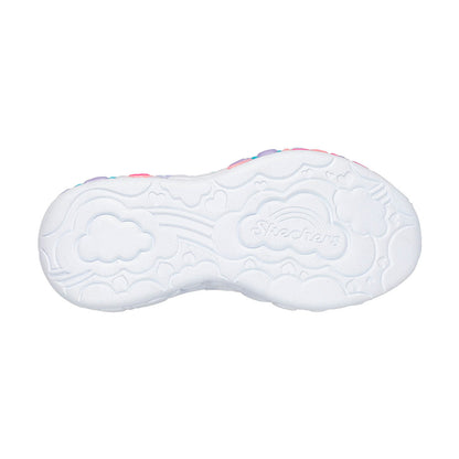 TENIS SKECHERS S-LIGHTS ETERNAL PARA NIÑA COLOR ROSA LILA