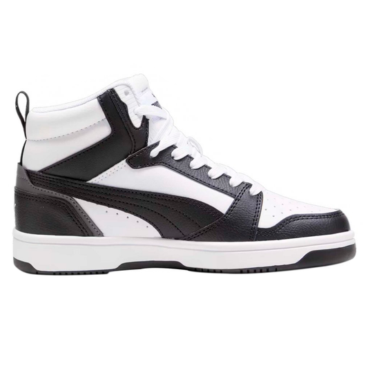PUMA REBOUND V6 JUVENIL COLOR NEGRO BLANCO