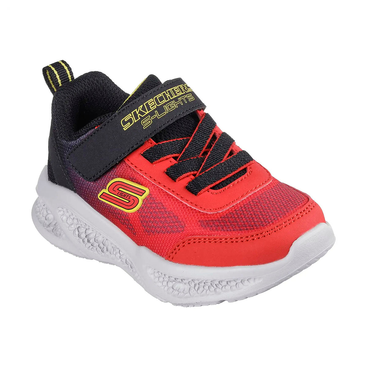 TENIS SKECHERS METEOR LIGHTS INFANTIL COLOR ROJO