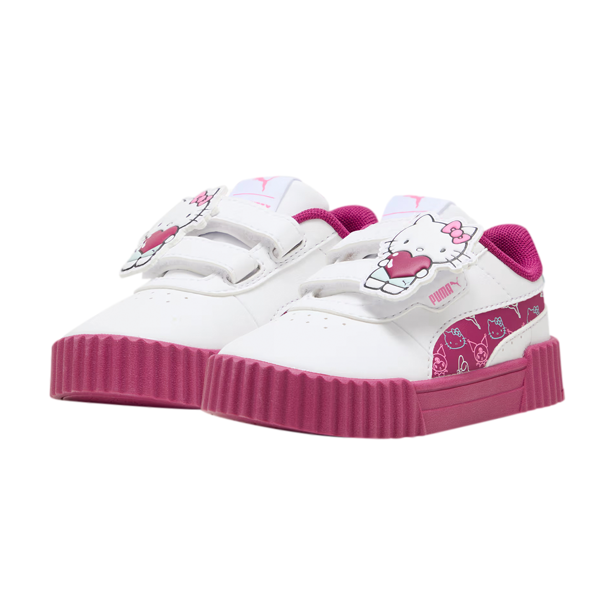 TENIS PUMA CARINA 3.0 HELLO KITTY INFANTIL COLOR BLANCO
