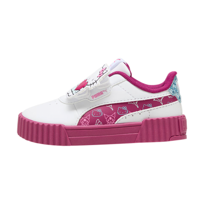 TENIS PUMA CARINA 3.0 HELLO KITTY INFANTIL COLOR BLANCO