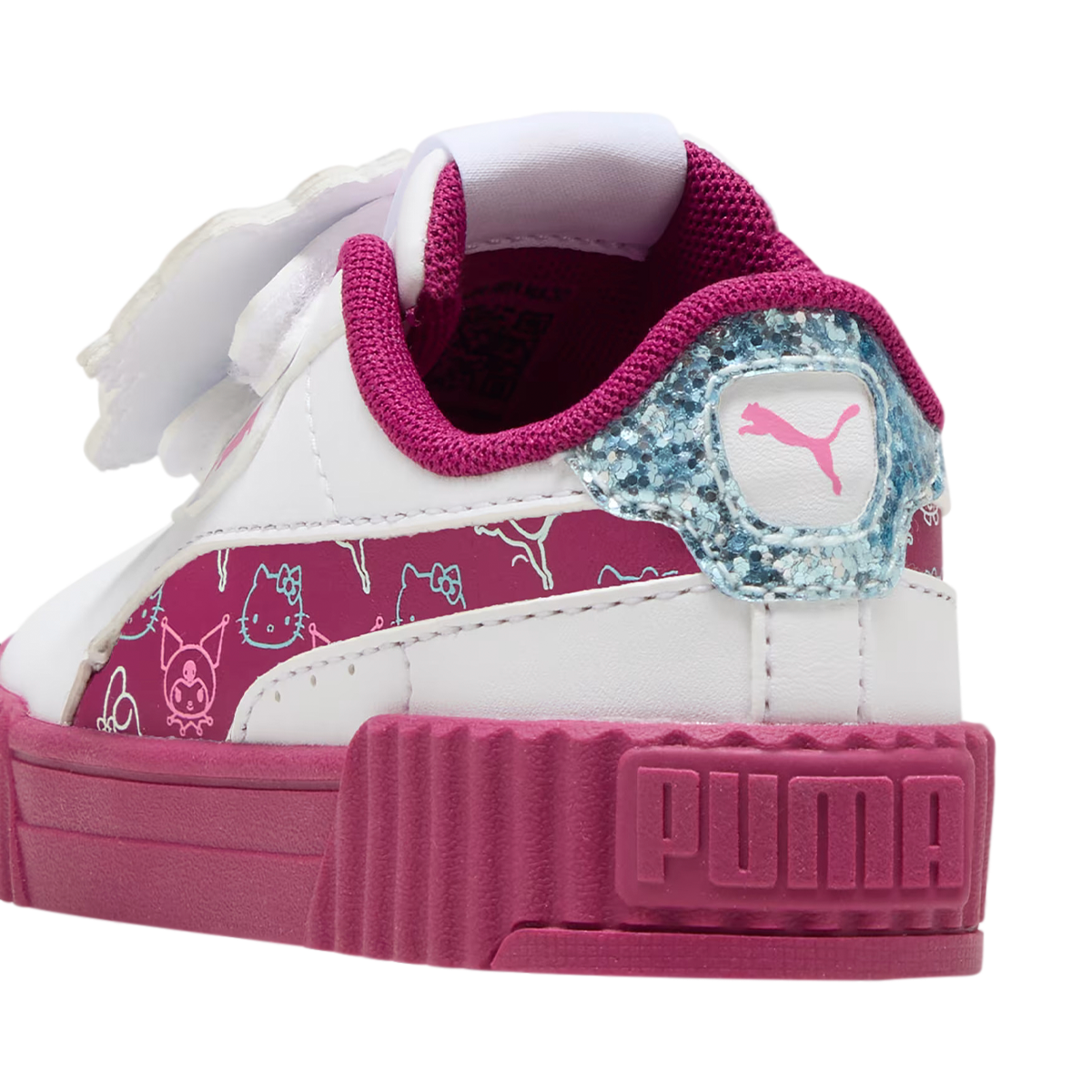 TENIS PUMA CARINA 3.0 HELLO KITTY INFANTIL COLOR BLANCO