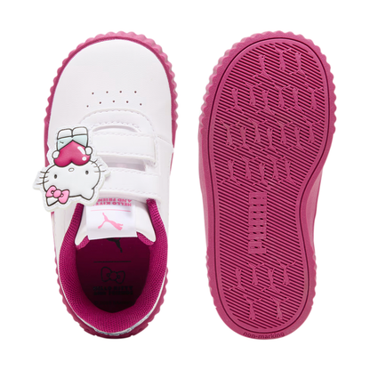 TENIS PUMA CARINA 3.0 HELLO KITTY INFANTIL COLOR BLANCO