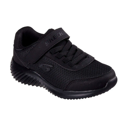 TENIS SKECHERS BOUNDES TREKZIK PARA NIÑO COLOR NEGRO