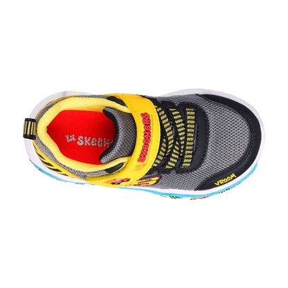 TENIS SKECHERS PLAY SCENE INFANTIL COLOR GRIS