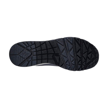 TENIS SKECHERS UNO STAND ON AIR PARA CABALLERO COLOR GRIS NEGRO