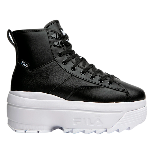 TENIS FILA ZORA WEDGE PARA DAMA COLOR NEGRO