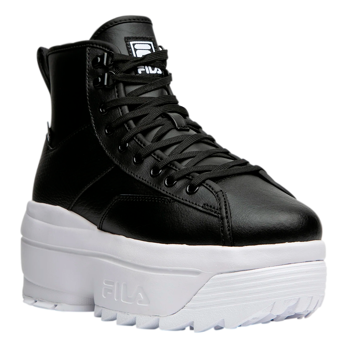 TENIS FILA ZORA WEDGE PARA DAMA COLOR NEGRO