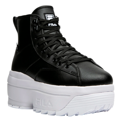 TENIS FILA ZORA WEDGE PARA DAMA COLOR NEGRO