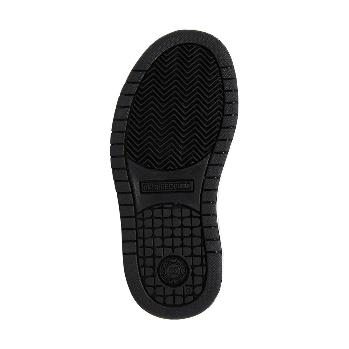 TENIS DC SHOES COURT GRAFFIK PARA NIÑO COLOR NEGRO BLANCO