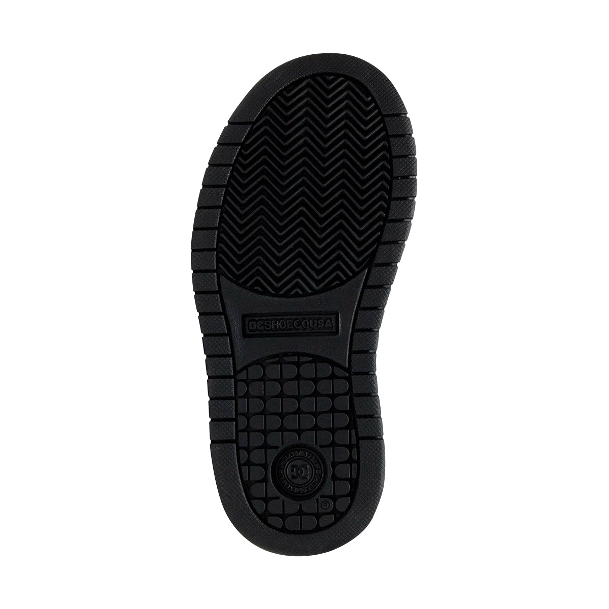 TENIS DC SHOES COURT GRAFFIK PARA NIÑO COLOR NEGRO MONOCROMO