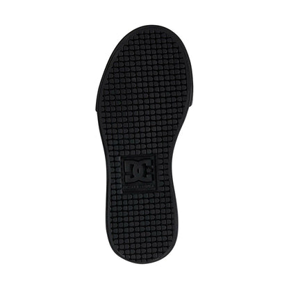 TENIS DC SHOES PURE JUVENIL COLOR NEGRO MONOCROMO