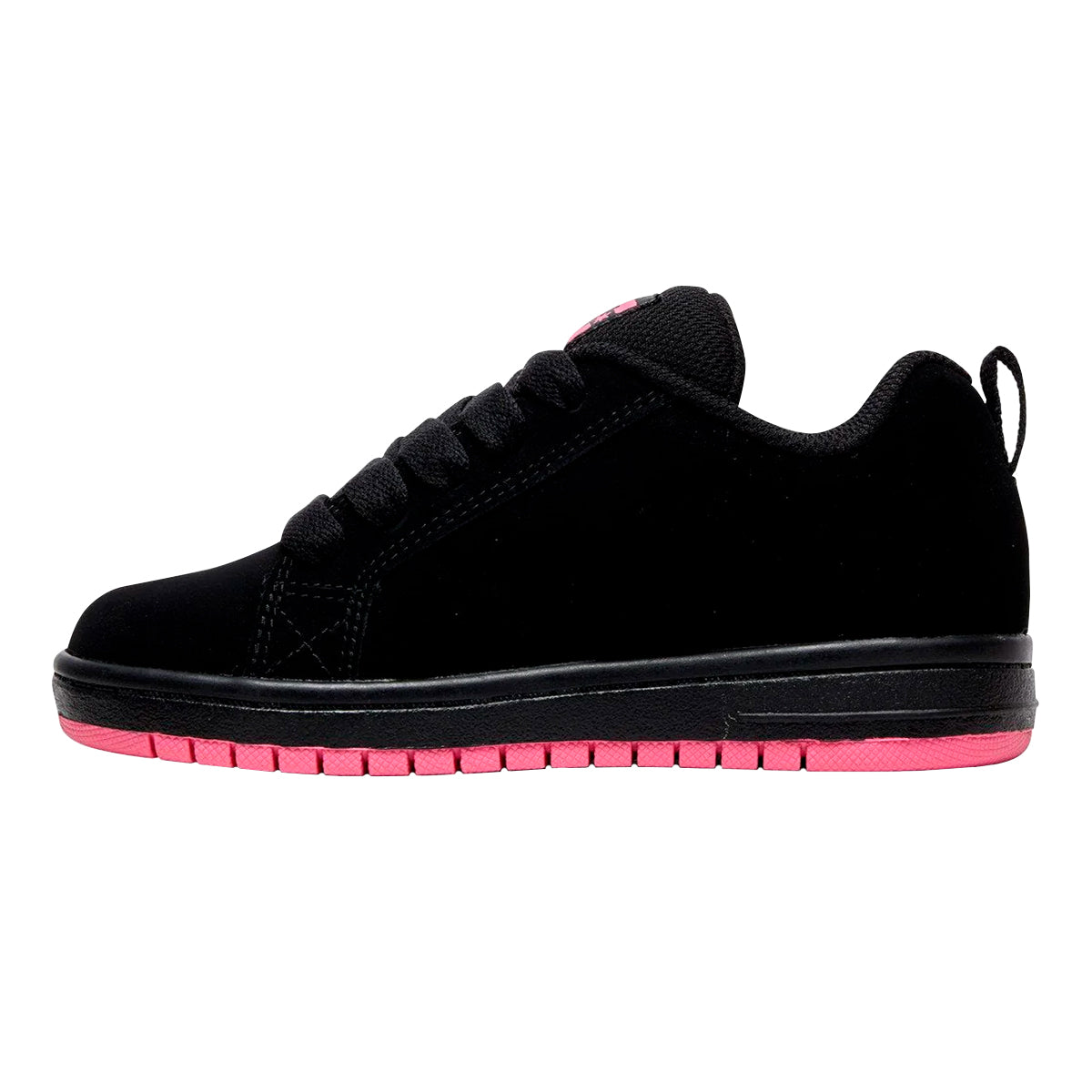 TENIS DC SHOES COURT GRAFFIK PARA NIÑA COLOR NEGRO