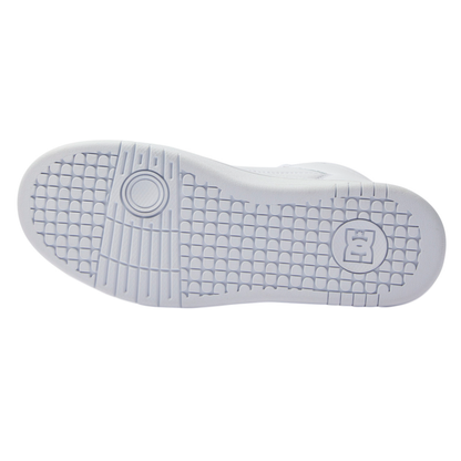 DC SHOES MANTECA 4 HI PARA DAMA COLOR BLANCO PLATA