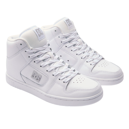 DC SHOES MANTECA 4 HI PARA DAMA COLOR BLANCO PLATA