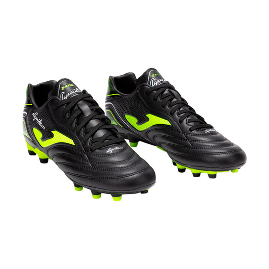 TENIS JOMA AGUILA FG PARA CABALLERO COLOR NEGRO AMARILLO