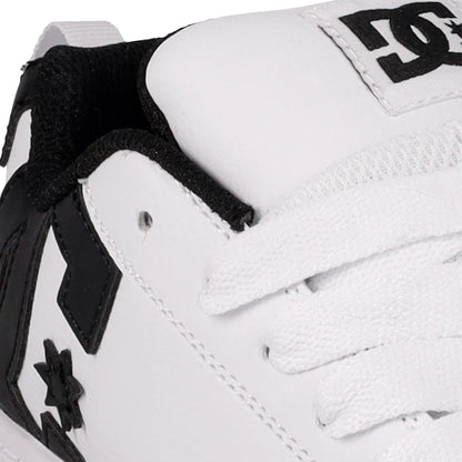 TENIS DC SHOES COURT GRAFFIK PARA NIÑO COLOR BLANCO