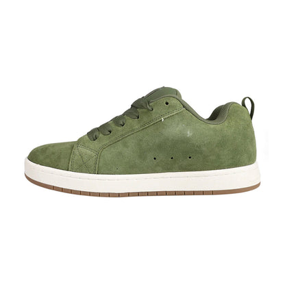 TENIS DC SHOES COURT GRAFFIK SE PARA CABALLERO COLOR OLIVO