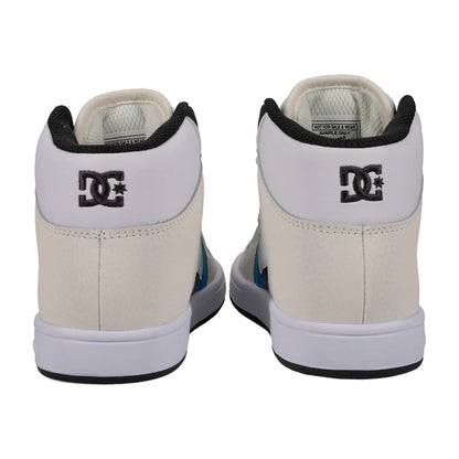 TENIS DC SHOES MANTECA 4 HI JUVENIL COLOR BLANCO