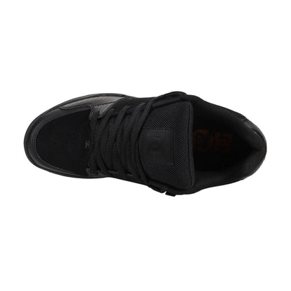 TENIS DC SHOES VERSATILE PARA CABALLERO COLOR NEGRO MONOCROMO