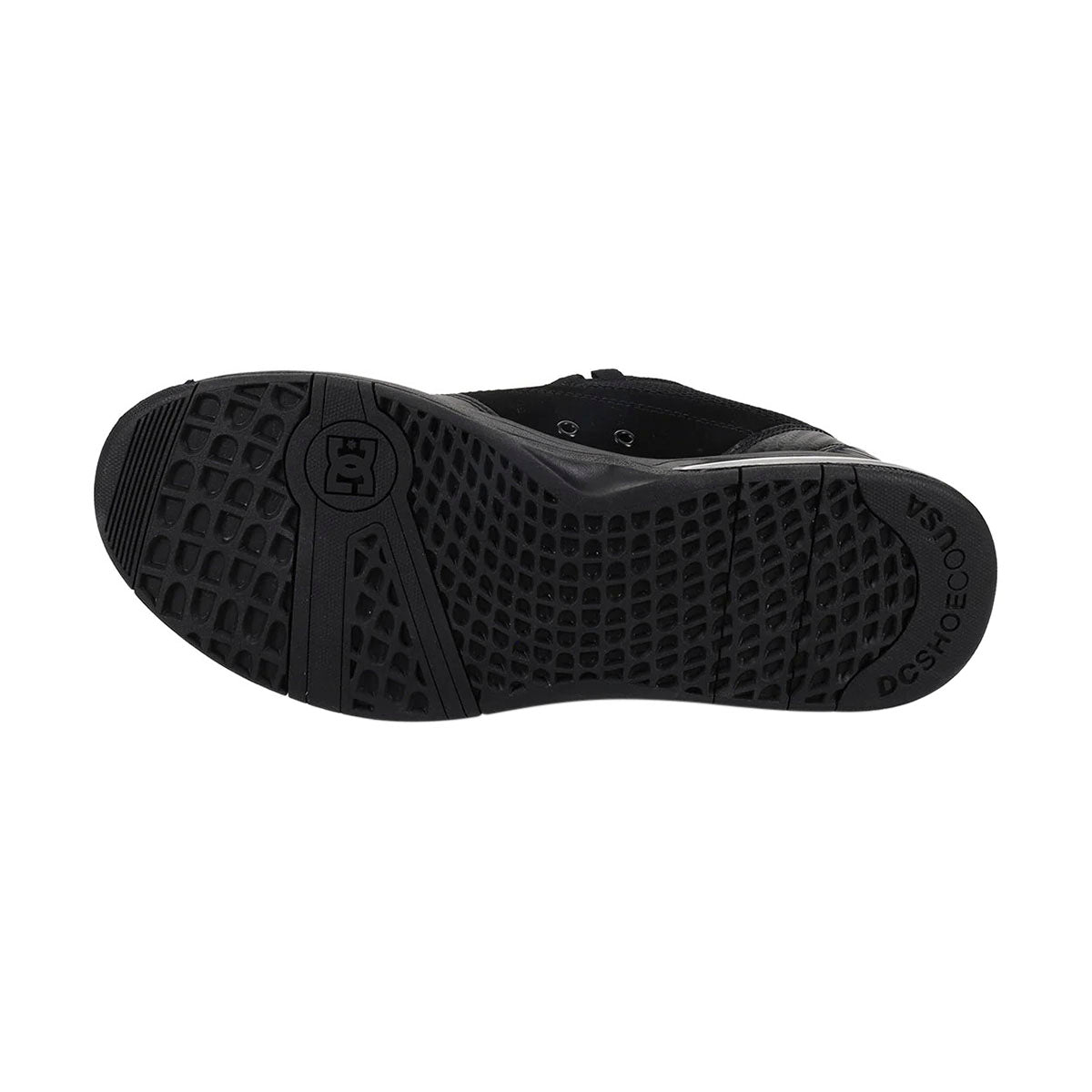TENIS DC SHOES VERSATILE PARA CABALLERO COLOR NEGRO MONOCROMO