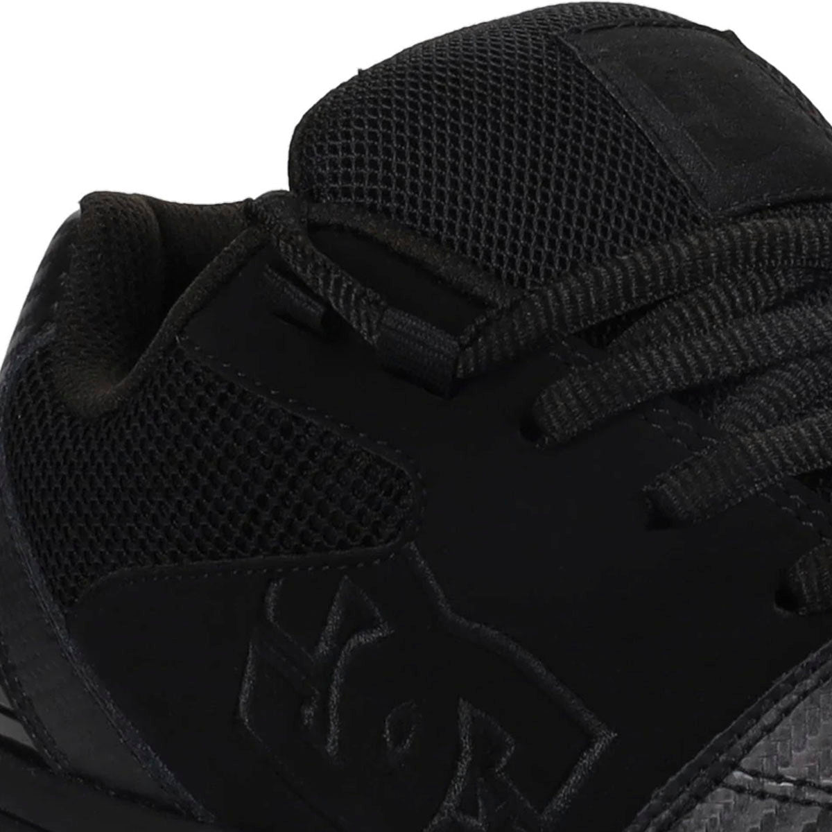 TENIS DC SHOES VERSATILE PARA CABALLERO COLOR NEGRO MONOCROMO