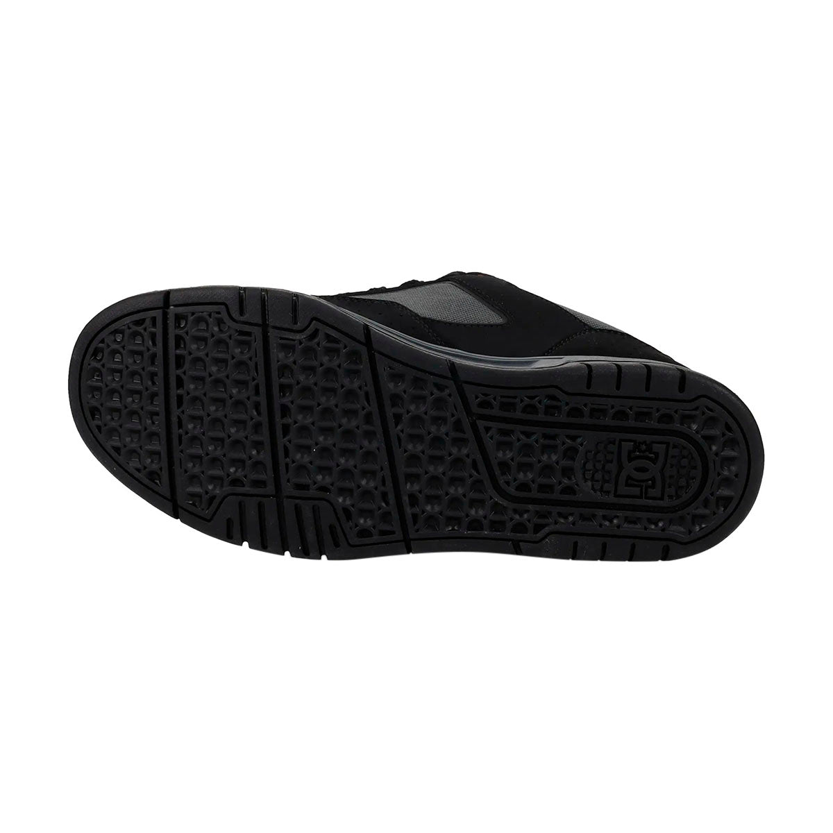 TENIS DC SHOES COILER PARA CABALLERO COLOR NEGRO GRIS ROJO
